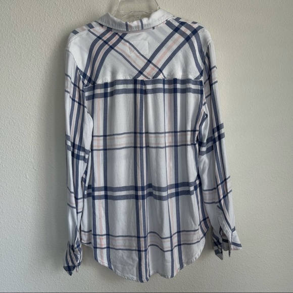 Rails Plaided Button Down Long Sleeve Flannel - Picture 6 of 6